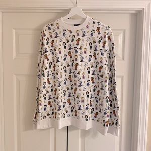 Janie and Jack Peanuts sweatshirt xl